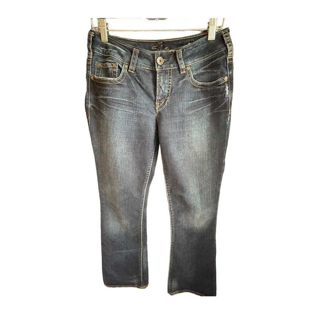 Silver Brand Jeans Suki Curvy Fit Mid Rise Bootcut Women's Size 29/33‎